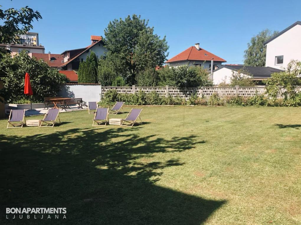 Huge Bbq Garden 2, Spacious Flat, Ac, Free Parking 2 * Liubliana